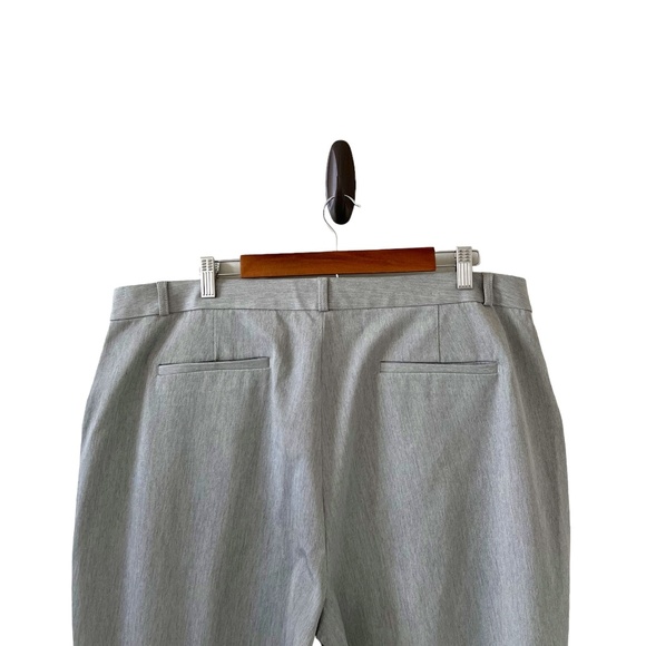 Banana Republic NEW Sloan Curvy Fit Trousers/Slacks In Heather Gray Size 18 NWT - Picture 7 of 12
